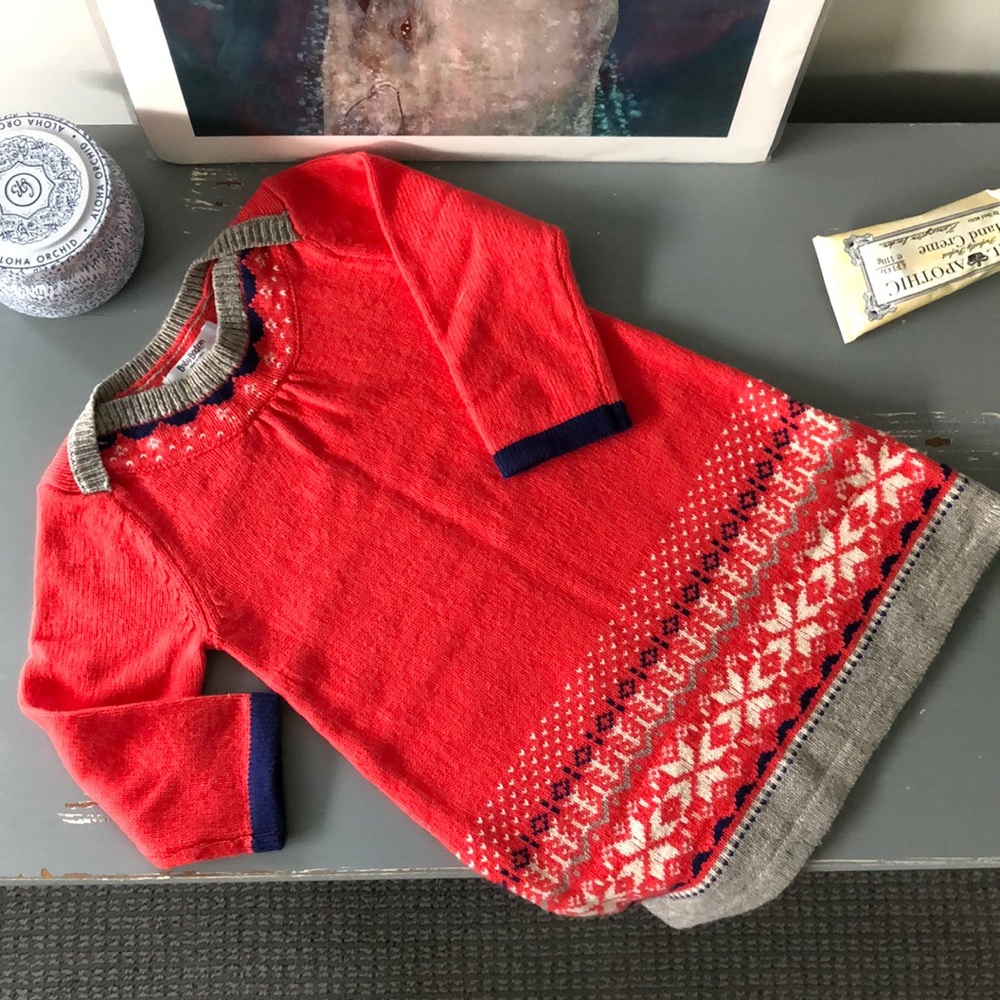 NWT Baby Boden Sweater Dress